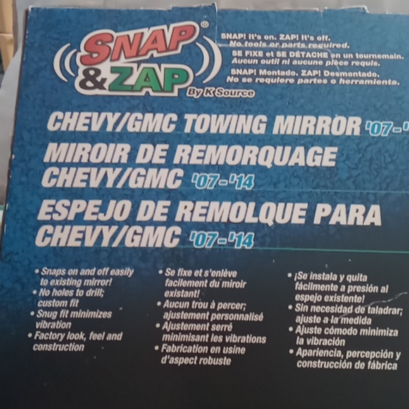 Removable towing mirrors - Picture 5 of 7